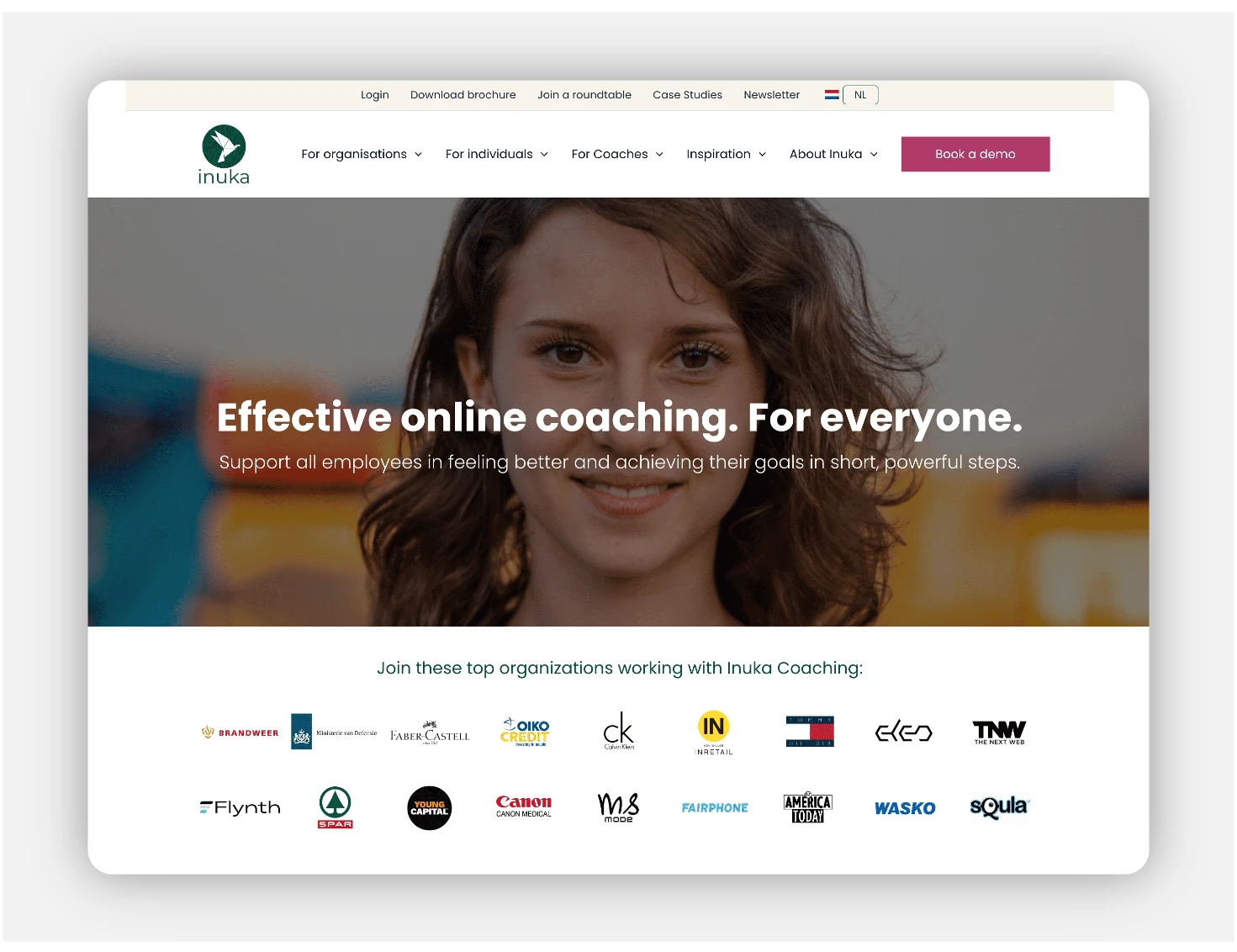 inuka coaching homepage section 1