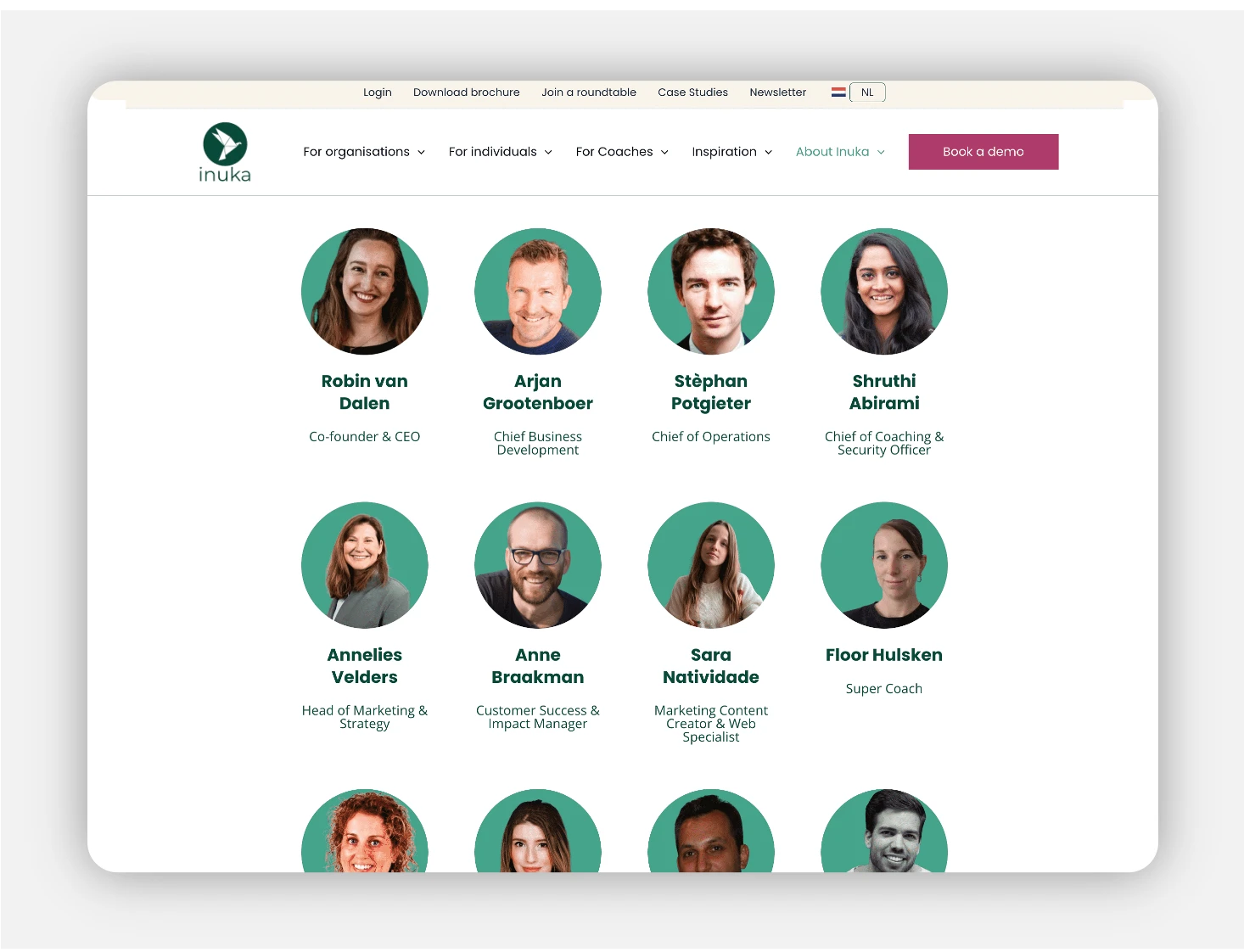 inuka coaching team page section 2