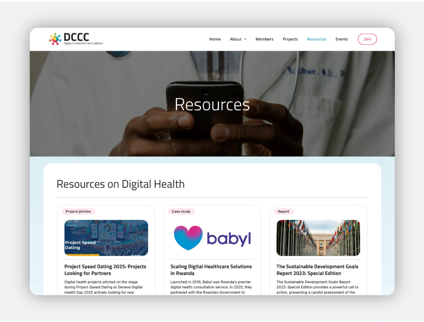 DCCC website section 6